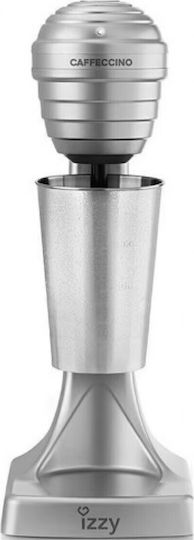 Izzy Caffeccino Milk Frother Tabletop 120W with 2 Speed Level Inox