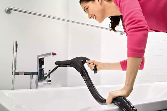 Karcher SV 7 Ατμοκαθαριστής Πίεσης 4bar με Ρόδες και Κοντάρι Λευκό