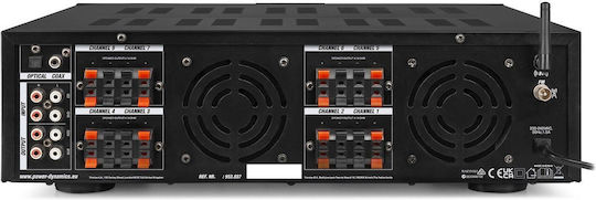 Power Dynamics PV280BT Integriert Hi-Fi-Verstärker Stereo 953.037 Schwarz
