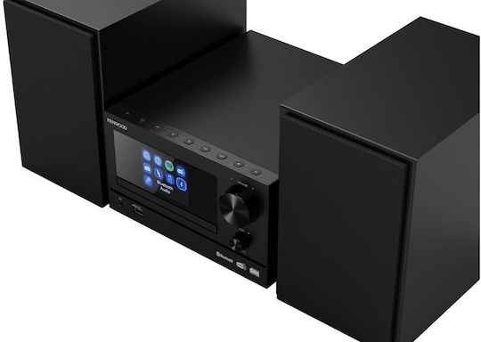 Kenwood Sound System 2 M-7000S M-7000S-B 60W with CD / Digital Media Player, WiFi and Bluetooth Black