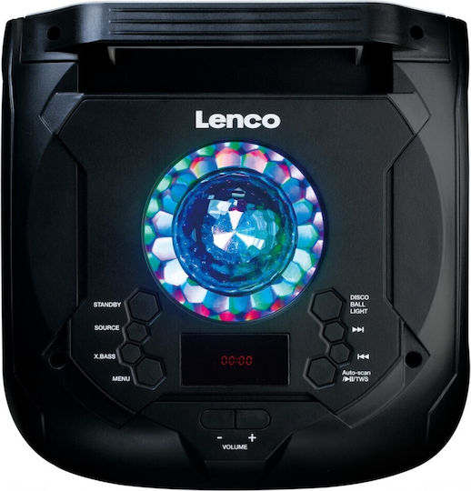 Lenco Аудиосистема 2 PA-260 PA-260 150W с Цифрови медии Player, WiFi и Bluetooth Черен