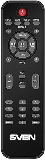 Sven Sound System 2.1 MS-2250 SV-016722 80W with Digital Media Player and Bluetooth Black