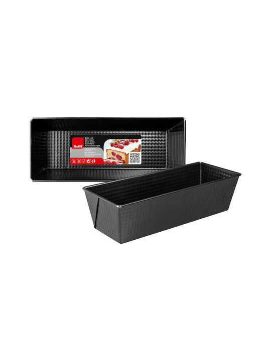 Ibili Formă de Patiserie pentru Chec Rectangulare din Oțel Inoxidabil 30x12x8buc 1buc