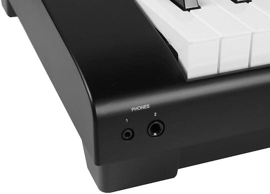 Medeli Electric Etapa Pian SP201 Set cu 88 Ponderat Clape Difuzoare încorporate și Conectare la Căști și Calculator Negru