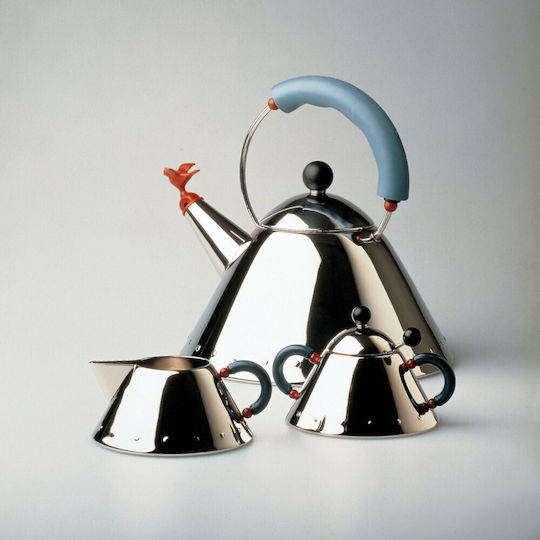 Alessi Шецерница Сервиз Стъклен Прозрачен 1бр