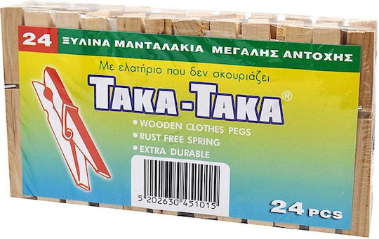Taka Taka Щипки за дрехи 24бр