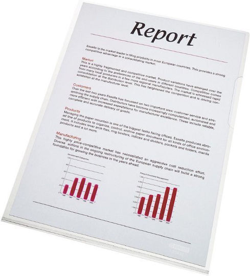 Esselte Plastic Sleeves for Documents A4 25pcs