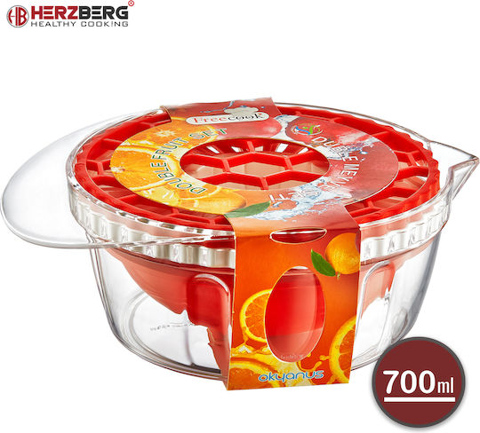 Herzberg Classic Juicer Pomegranate with Container made of Plastic