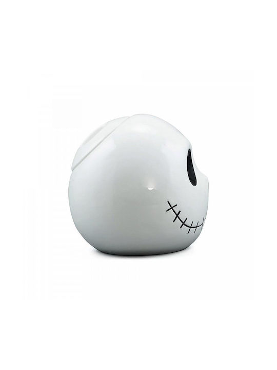 Half Moon Bay Ceramic Cookie Jar White Nightmare Before Christmas - Jack Skellington 17x17x17.8cm