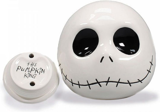 Half Moon Bay Nightmare Before Christmas - Jack Skellington Бисквитник Керамично Бял 17x17x17.8бр 1бр