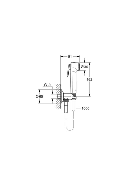 Grohe Tempesta F Комплект Биде Chrome