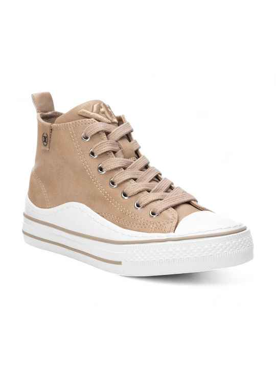 Xti Kids Sneakers High Beige