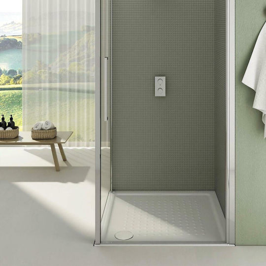 GSI Rectangular Porcelain Shower White 120x70x4cm