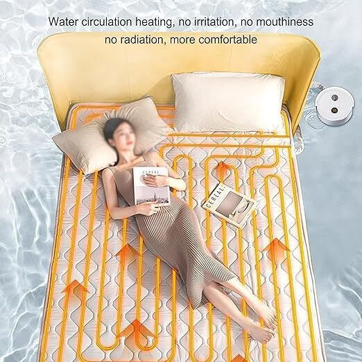 Multifunctional Double Electric Blanket Gray 140x180cm