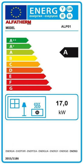 Alfatherm ALP01 Luftheizung 17kW Schwarz