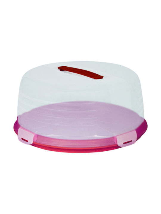 Curver Cake Stand Red 31x31x9cm