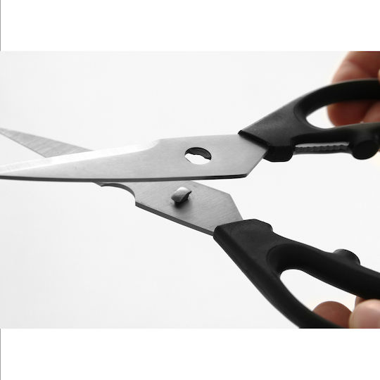 Hendi Stainless Steel Kitchen Scissor 19.5cm Black 30.40305