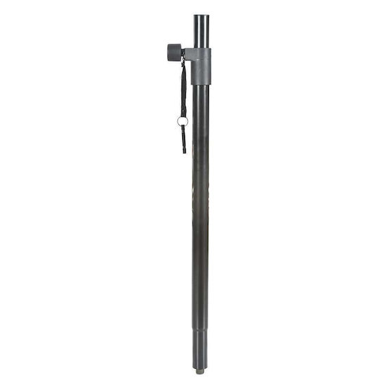 Standsteel PA Speaker Connecting Tube height 80-80cm in Black Color