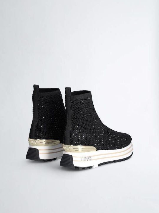 Maxi Wonder 83 Botine Pentru Femei Negre