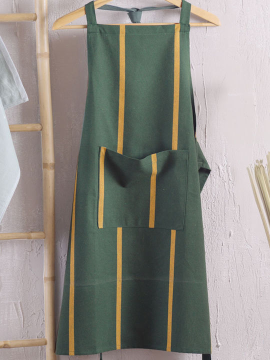 Rythmos Apron Green 85x60cm