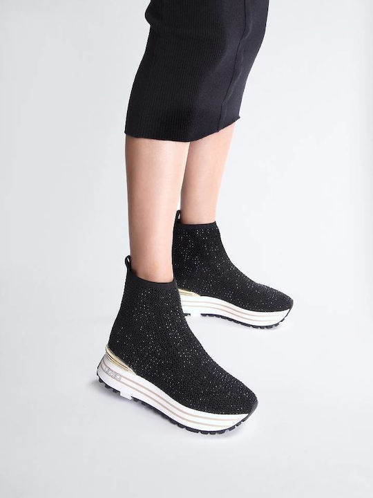 Maxi Wonder 83 Botine Pentru Femei Negre