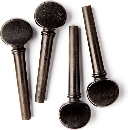 Dunlop Violin Herco Pegs Brown 3/4