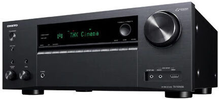 Onkyo TX-NR696 Amplificator Radio Home Cinema 4K 7.2 Canale 120W/8Ω 165W/6Ω cu HDR și Dolby Atmos Negru