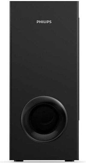 Philips TAPB405 Soundbar 120W 2.1 Bluetooth και HDMI με Ασύρματο Subwoofer και Τηλεχειριστήριο Μαύρο