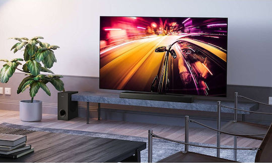 Philips TAPB405 Soundbar 120W 2.1 Bluetooth και HDMI με Ασύρματο Subwoofer και Τηλεχειριστήριο Μαύρο