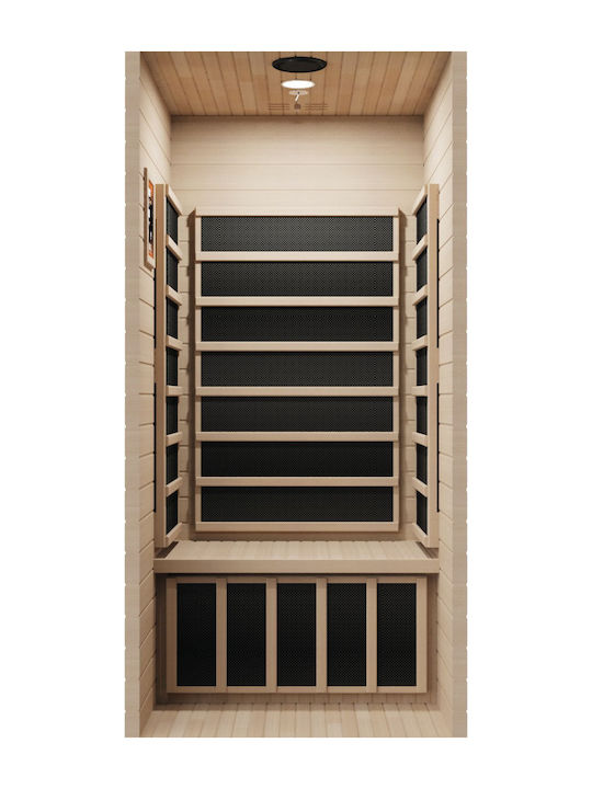 AMILA S-11 Sauna Infrarot für 2 Personen Innenbereich B120xT90xH190cm