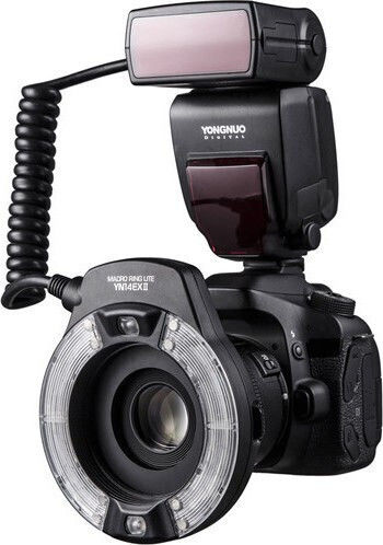 Yongnuo Yn14ex Ii Yn-14ex Ii Flash TTL Inel Macro Pentru Camere Foto Canon