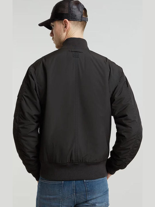 G-Star Raw Geci Barbati Bomber Negru