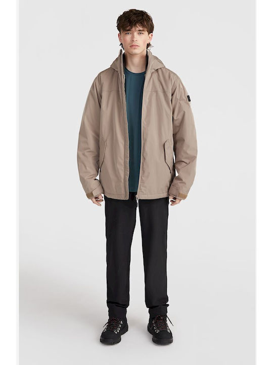 3 in 1 Winter Jacket Parka Beige