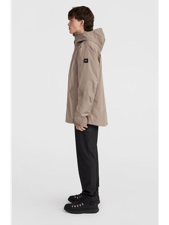 3 in 1 Winter Jacket Parka Beige
