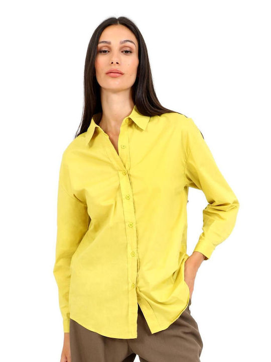 Doca Women's Long Sleeve Shirt Yellow