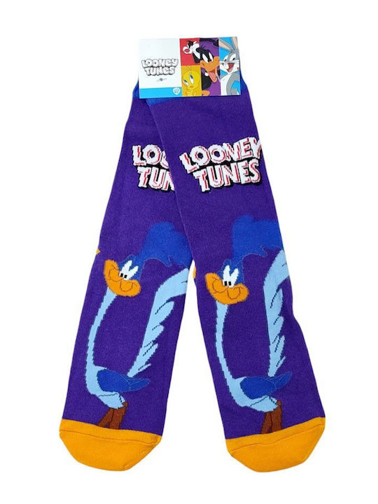 Looney Tunes Чорапи Purple 1Пакет