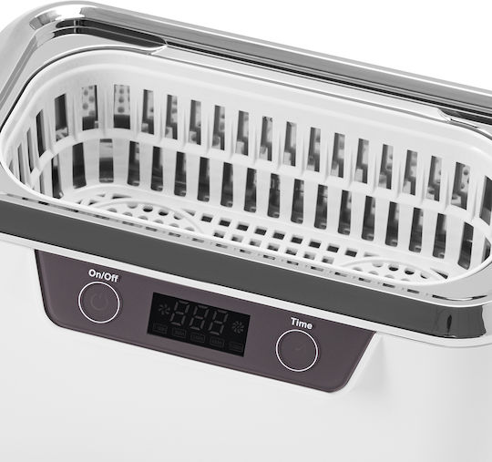 Natural Care Professional 0123878 Καθαριστής Υπερήχων 800ml Inox με Ψηφιακό Χρονοδιακόπτη