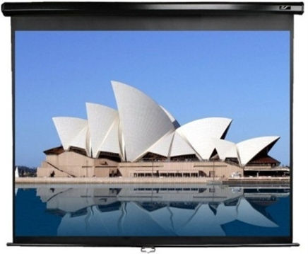 Elite Οθόνη Προβολής Projector Τοίχου με Λόγο Εικόνας 1:1 203.2x203.2cm / 113"