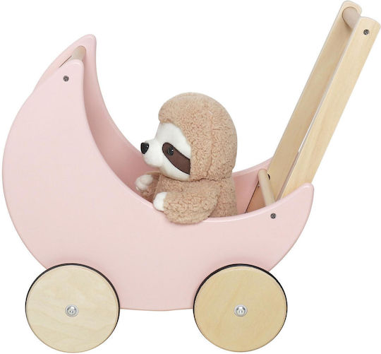 Joyland Doll Stroller Baby Walker made of Wood 48 cm