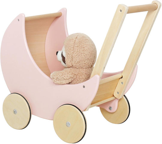 Joyland Doll Stroller Baby Walker made of Wood 48 cm