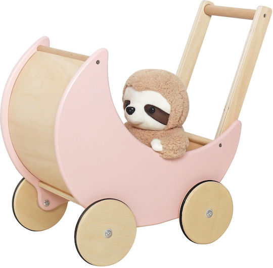 Joyland Doll Stroller Baby Walker made of Wood 48 cm