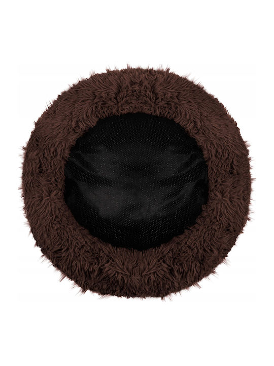 Poof Pat pentru câini Maro 90x90cm.