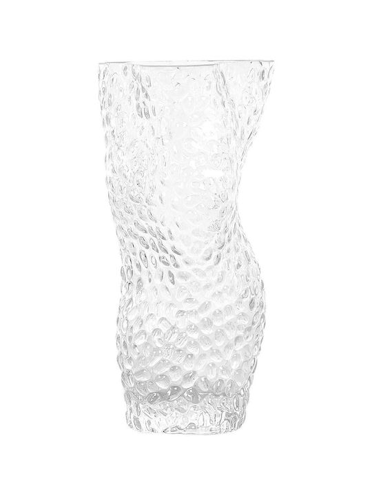 Beliani Decorative Vase Transparent