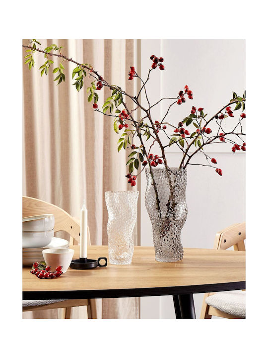 Beliani Decorative Vase Transparent
