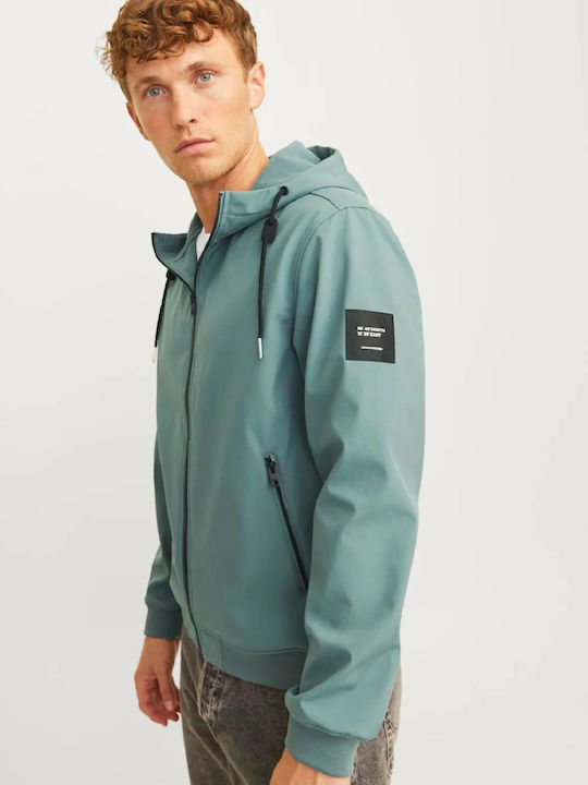 Winter Jacket Softshell Waterproof and Windproof Goblin Blue