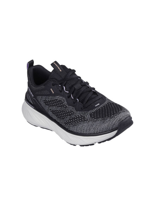 Skechers Edgeride Power Flow Sport Shoes Running Black / Grey