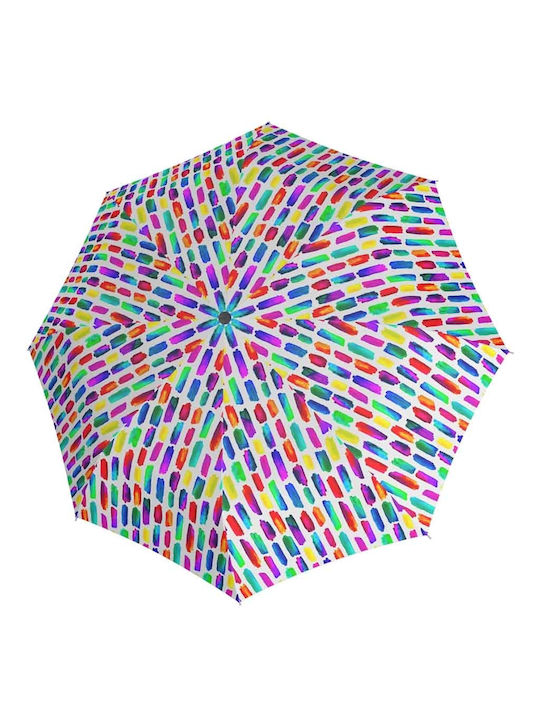 Knirps A Series Umbrelă de ploaie Compact Neagră