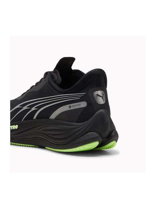 Velocity NITRO 3 Ανδρικά Αθλητικά Παπούτσια Running Αδιάβροχα με Μεμβράνη Gore-Tex Black / Silver