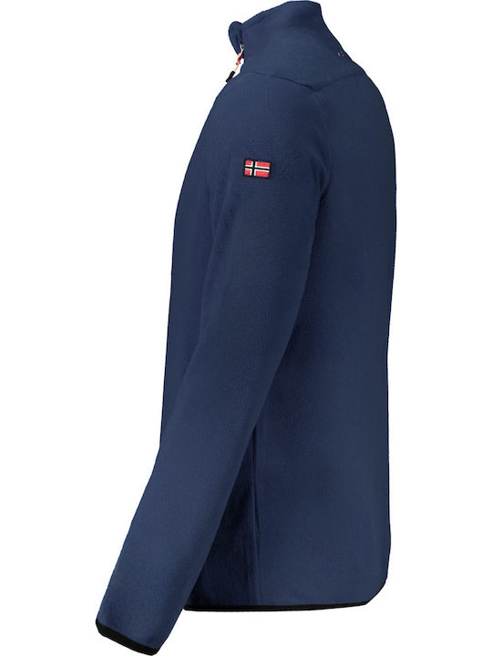 Ανδρική Ζακέτα Fleece Blue