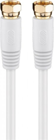 Goobay Καλώδιο До Сателитен F-Connector мъжки - Мъжки F-конектор 2.5м (67291)